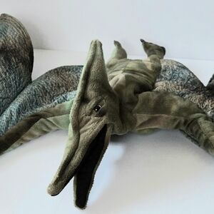 FOLKMANIS PTERANODON FULL BODY FLYING DINOSAUR HAND PUPPET PLUSH STUFFED ANIMAL